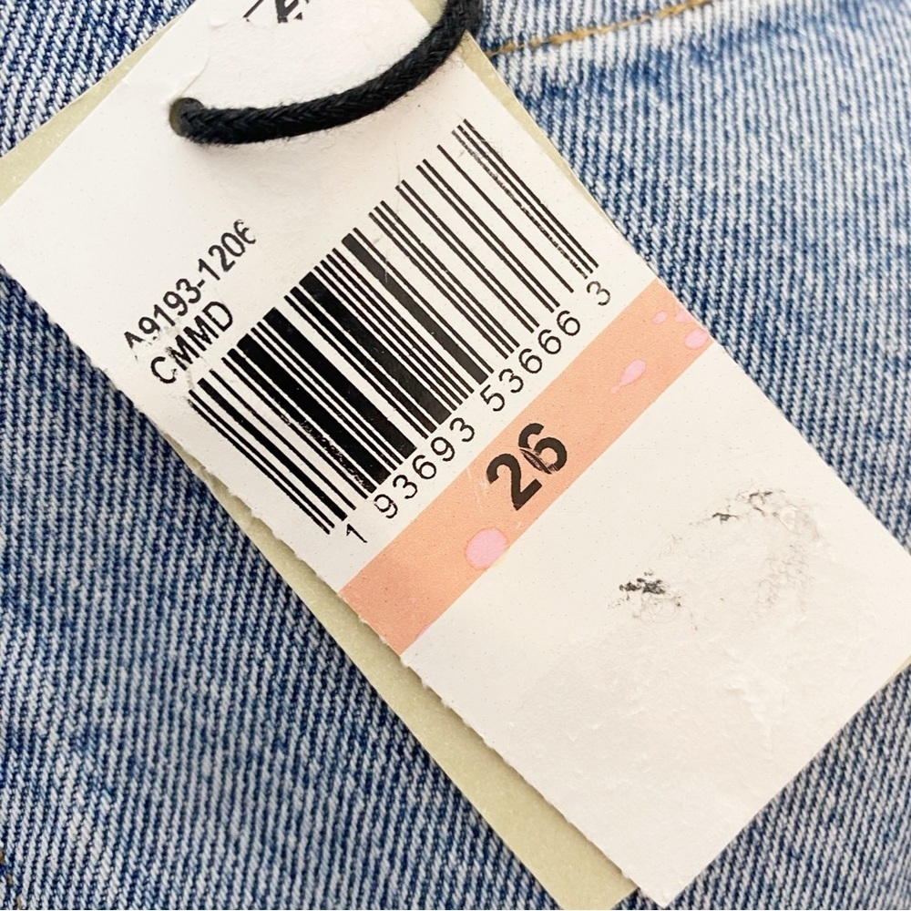Agolde Cooper Trouser Jeans Straight Leg Denim in Command Blue - Picture 11 of 11